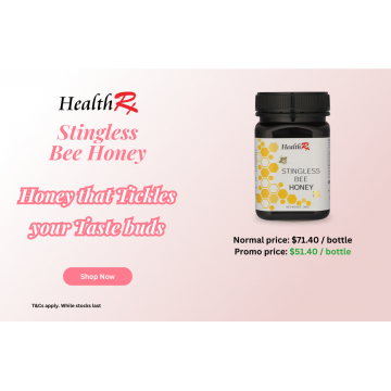 HEALTHRX STINGLESS BEE HONEY 500G