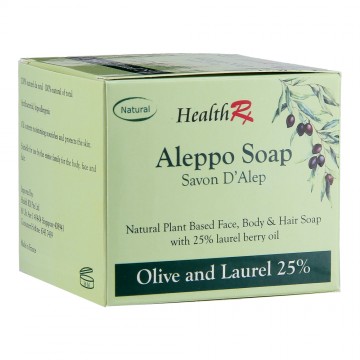 HEALTHRX ALEPPO SOAP 25% 190G
