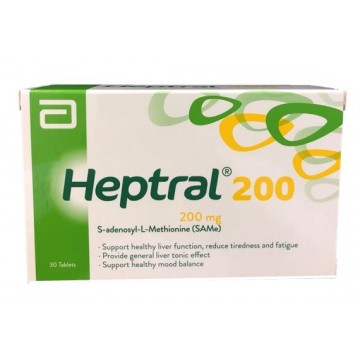 HEPTRAL 200MG TAB 30S