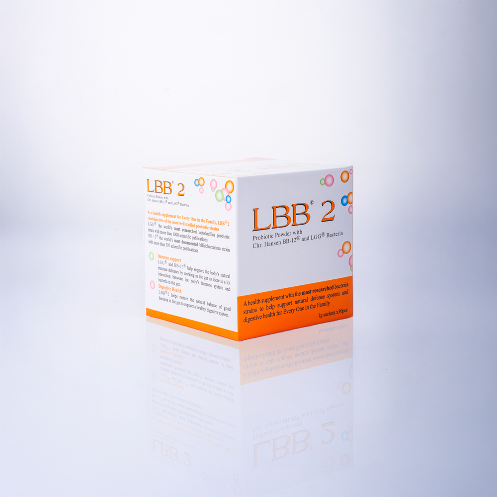 LBB2 probiotic clinically proven live strains